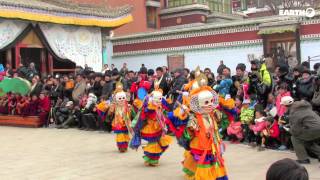 Monlam Festival  Tibet Orientale  Earth Viaggi Tour Operator [upl. by Eimam]