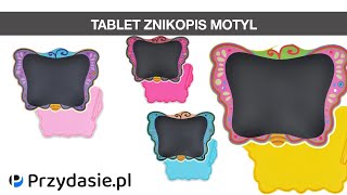 Tablet graficzny dla dzieci do rysowania tablica znikopis motyl duży  PrzydaSiePL [upl. by Enyamrahc]