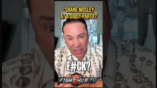 De La Hoya TROLLS Shane Mosley “TOO MUCH BABY OIL” [upl. by Einial103]