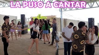 Este vocalista puso a cantar a Josselin con esta canción pegajosaeste ambiente no para [upl. by Adahs]