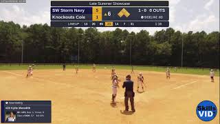 SW Storm Navy  Knockouts Cole 20240802 [upl. by Ecraep]