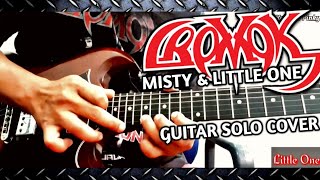 CROMOK  MISTY amp LITTLE ONE GUITAR SOLO COVER [upl. by Acirfa275]