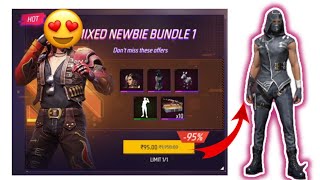 Buying MIXED NEWBIE BUNDLE In Free Fire 😱😍 🔥🔥 ll PAGALPAPPPUFFYT [upl. by Eirok]