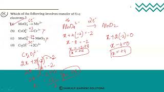 Redox reactions  Chemistry  Session 18 [upl. by Ordnasil187]