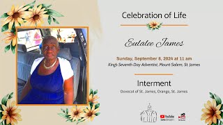 Celebrating the life of Eulalee James [upl. by Barbarese]