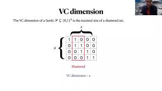 Sauer–Shelah–Perles lemma for lattices [upl. by Atinrehs]