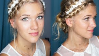 Tutoriel  Coiffure de mariée Bohème Chic [upl. by Supmart535]