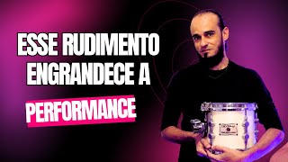 Como aplicar o Outward Paradiddle [upl. by Graniah]