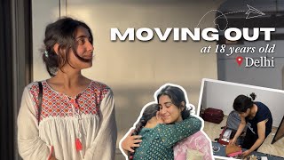 Moving to Delhi at 18  Vlog [upl. by Anaujit]