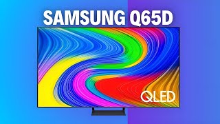 NOVA TV SAMSUNG Q65D QLED 4K  MELHOR TV POR R 3000 Confira o Vídeo [upl. by Heron]