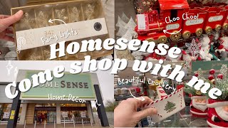 HOMESENSE amp TKMAXX CHRISTMAS COME SHOP WITH ME  Clarke Life [upl. by Deroo208]