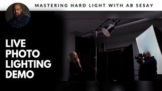 Mastering Hard Light with Ab Sesay  Adorama Event Space Live Photography Demo [upl. by Assetan]