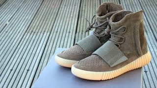 Yeezy BOOST 750 quotLight Brownquot [upl. by Lawry]