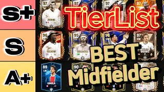 FCMobileจัดอันดับนักเตะตัวรุกMETAล่าสุดที่ดีที่สุดTier List Best Midfielder [upl. by Olympium]