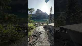 Lake O’Hara So Sweet ❤️ fypシ゚viral hiking motivational mountains reels views whiskey [upl. by Avera]