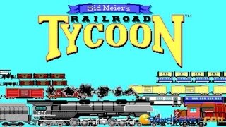 Railroad Tycoon gameplay PC Game 1990 [upl. by Aicilic152]