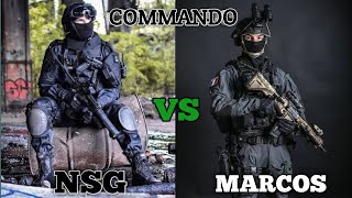 NSG vs MARCOS  Black Cat Commandos vs Marine Commandos  Who is Best  AN Defence [upl. by Cud]