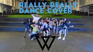 HARU WINNER  REALLY REALLY Dance Cover [upl. by Nevets]