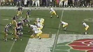 1993 Rose Bowl Michigan 38 Washington 31 PART 1 [upl. by Sheya]