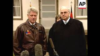 GermanyClinton amp Kohl Statements Following Talks [upl. by Raybourne740]