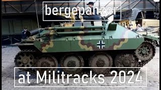 bergepanzer at Militracks 2024 overloon war museum militracks museum ww2 ww2history panzer [upl. by Enelie70]