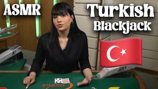 Unintentional ASMR  🇹🇷 Turkish Blackjack Dealers are Super Relaxing ★ [upl. by Venuti]