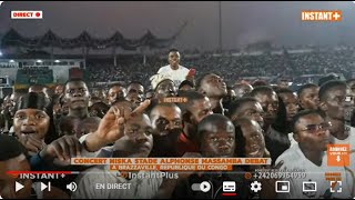 CONCERT DE NISKA AU STADE ALPHONSE MASSAMBA DEBAT shooooow [upl. by Suryc180]