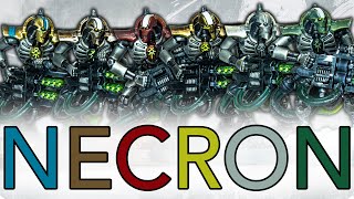 How should you paint Necrons  ALL DYNASTY SCHEMES  How to Paint [upl. by Ennaeus]