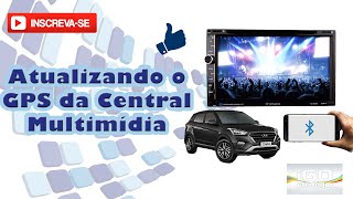 Atualização do GPS IGO Amigo na Central Multimídia como mudar o idioma para Português l YDTECH [upl. by Atilrak63]