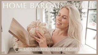 HOME BARGAINS HAUL 🍂 🎄 Come Shop With Me New in Christmas 2023 [upl. by Lebiram]