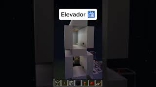 TUTORIAL ELEVADOR AUTOMATICO DE REDSTONE   Minecraft Bedrock [upl. by Durr]