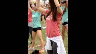 FANCAM 130615 fx Krystal Adidas Seoul Training Party [upl. by Rambort999]