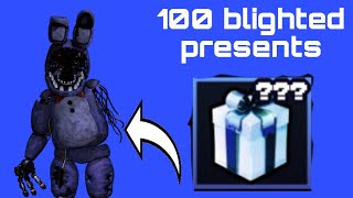 I OPENED 100 BLIGHTED PRESENTS [upl. by Ynnad684]