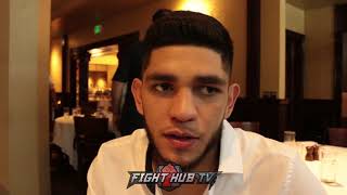 EL CHOLO SAUCEDO TALKS FIGHTING REGIS PROGRAIS quotIM ALL FOR IT BUSINESS IS BUSINESSquot [upl. by Aifos]