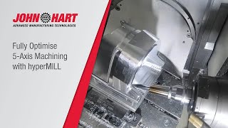 Fully Optimise 5Axis Machining with hyperMILL [upl. by Forcier440]