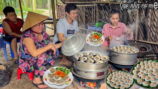 Bánh Bèo Mặn Tôm Thịt  Hương Vị Bánh Quê  country cake  Quê Nhà Có Mẹ [upl. by Bander]