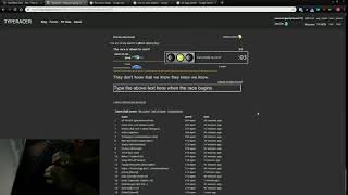 312 wpm on typeracer [upl. by Silden]