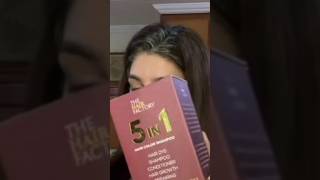 Hair dye shampoo Hair factory Hair colour 5 in 1 kitchencornerandvlogs [upl. by Llerut345]