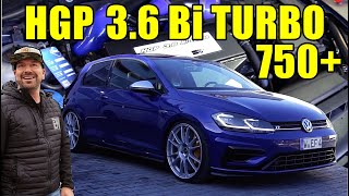 HGP 36 BiTurbo Golf 7 R mit 750PS  gepfeffertcom [upl. by Ingham]