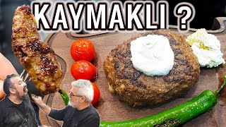 KAYMAKLI KADAYIF DEĞİL KÖFTE Balkan Köftesi Pleskavitsa ve Cevapi Tarifi Hacım Mutfakta [upl. by Litha]