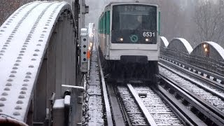 Paris Metro  Line 6  Glacière [upl. by Ydisahc883]