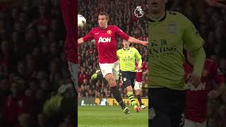 MAGNIFICENT Rooney pass amp Van Persie volley [upl. by Aekin746]