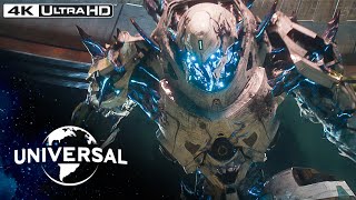 Pacific Rim Uprising  Infected Drone Attack in 4K HDR [upl. by Elleira]