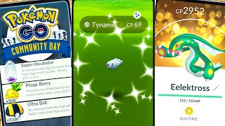 Tynamo Community Day in Pokémon GO Optimize Your Gameplay with 14 Egg Hatch Distance [upl. by Martica]