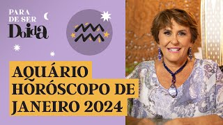 AQUÁRIO  JANEIRO de 2024 MÁRCIA FERNANDES faz PREVISÕES para o SIGNO [upl. by Egduj943]