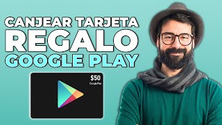 Cómo canjear una tarjeta de regalo de Google Play  2024 [upl. by Alfons]