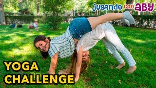 YOGA CHALLENGE para dos con Silvia Sánchez Yoga Poses [upl. by Etnaik]