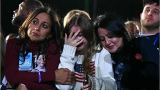 Lefties in tears following Donald Trumps presidential victory [upl. by Hnim622]