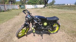 Tvs metro 100 Best ModifiedNew Look  Tvs Bullet Miking [upl. by Clarine]