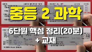 중2 과학 6단원물질의 특성 핵심 정리20분  교재 [upl. by Adan358]